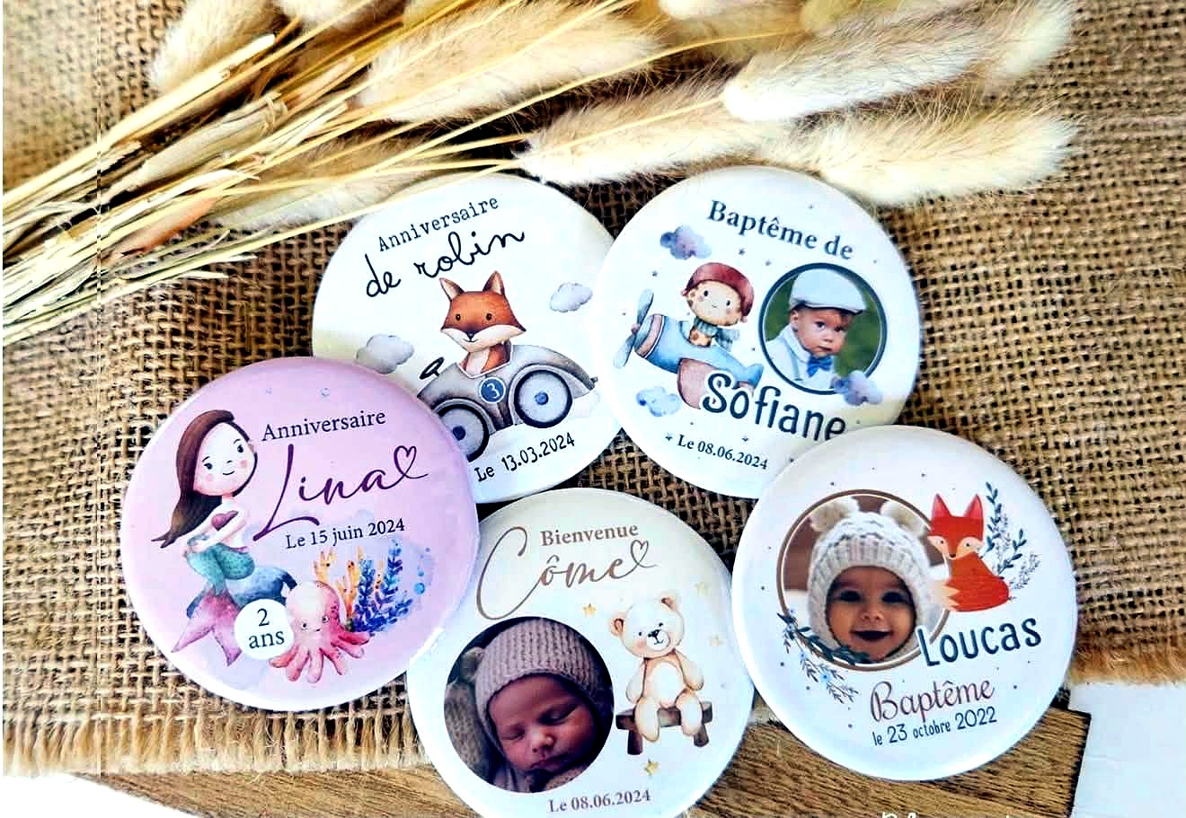 Création Loisir Créa - Badges & Événementiel