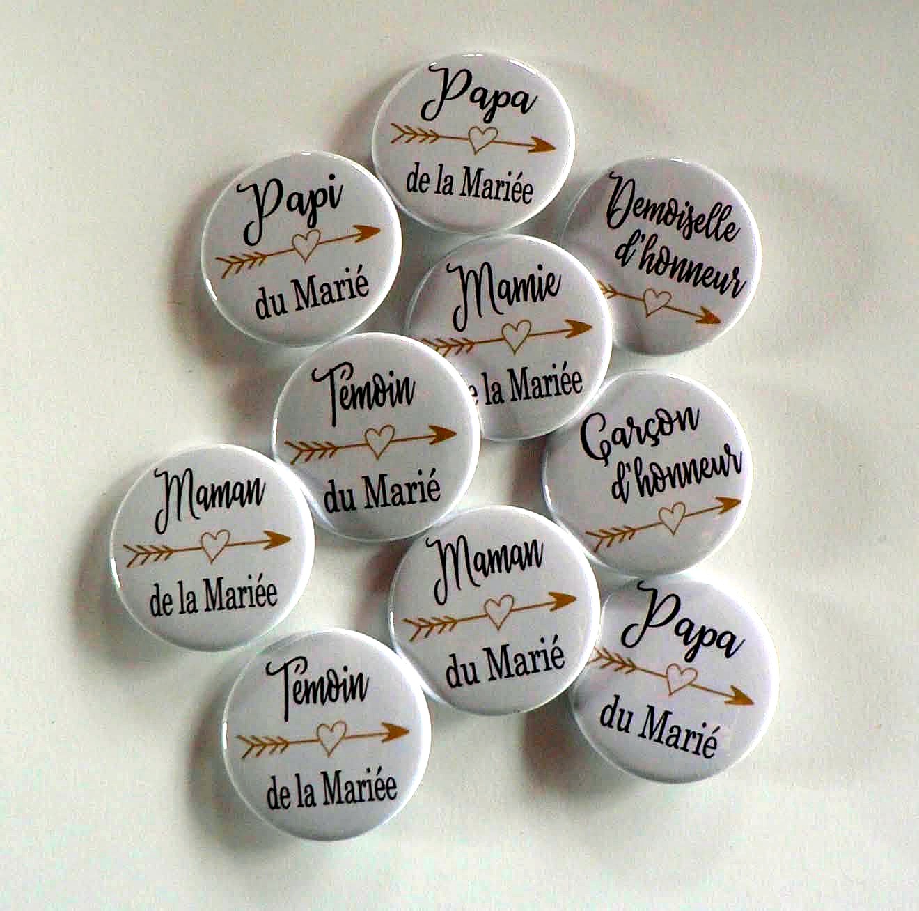 Badges personnalisés Loisir Créa
